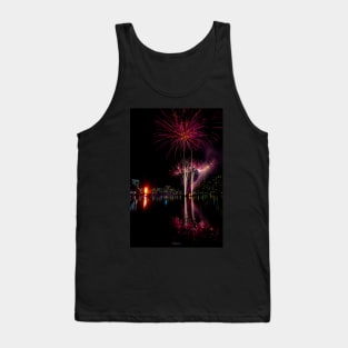 Winter Firelight Festival, Docklands, Melbourne, Victoria, Australia. Tank Top